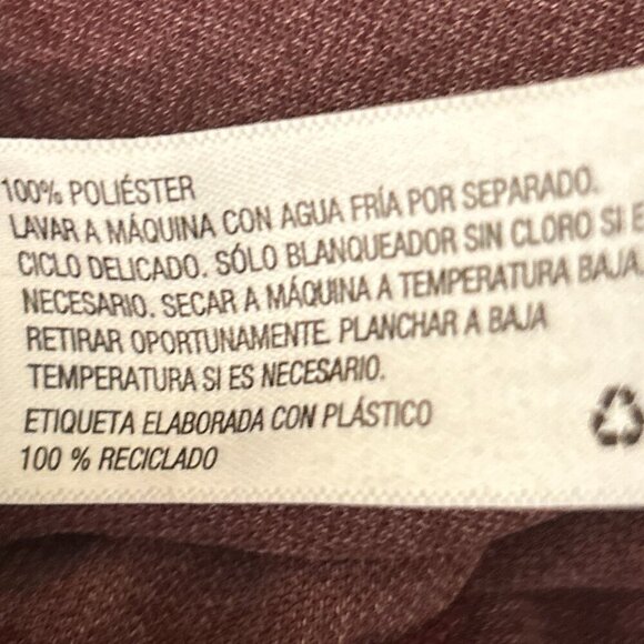 Prologue SZXXL Wine Floral Tie Neck Dress Career Modern Interview Travel Comfy - Picture 15 of 16